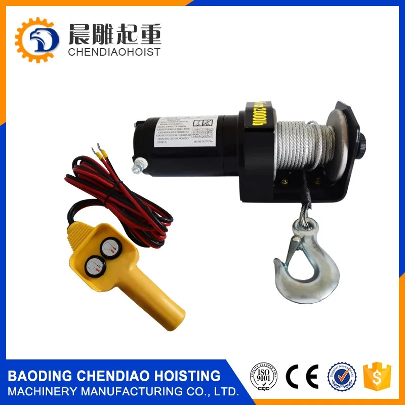 Heavyduty Electric Winch Motor 24v Electric Winch Buy Mini 12v