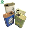 Factory price sale rectangular metal tin 500ml olive oil can