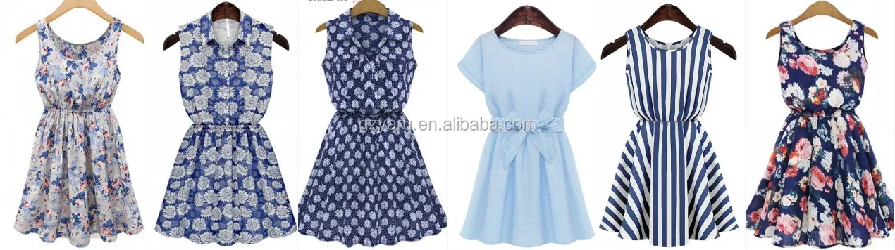 Ladies Summer Casual Cotton Dresses Maxi 100% Stretch Cotton ...