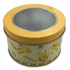 Diameter 95mm Round Tin with Windows Lid