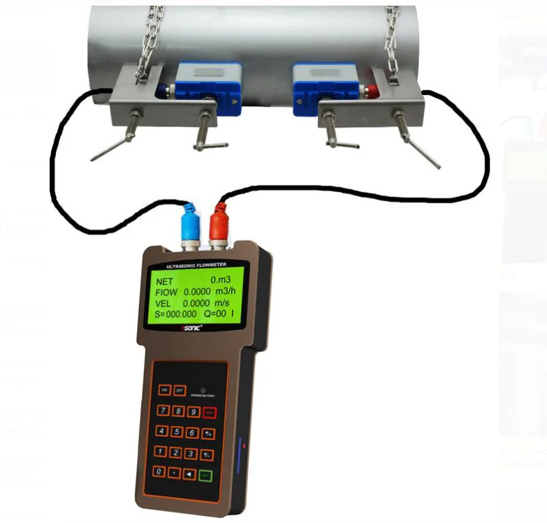 Water Velocity Ultrasonic Flow Meter With All Sensors Buy Water