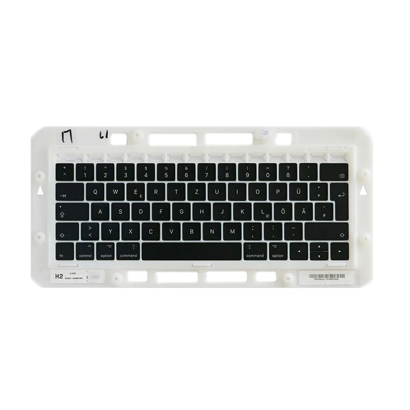Jerman Keyboard Kunci Cap Set untuk Macbook Retina 13 "A1502 Bahasa Jerman Kunci Caps AP11