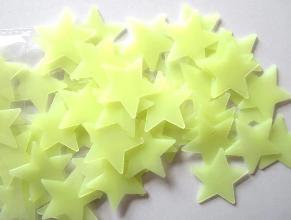 Buy Aimtoppy 100pc Kids Bedroom Fluorescent Glow In The Dark Stars