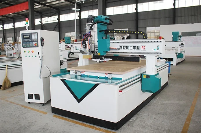 R7 Automatic Tool Change CNC Router/ WOOD CNC Router for wood cutting wooden furniture 4*8 ft
