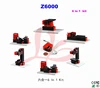 cnc lathe frame Z6000 6 in 1 kit mini machine part,mini cnc engraving tool for wood
