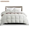 Sell Well Competitive Price Patchwork 100% Cotton Cover Luxury Goose Down Filling White Hotel Quilt