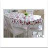 Rectangle or round pvc plastic tablecloth wedding decoration table cloth
