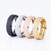 Fashion Personality Simple Pearl Yarn Matte Titanium Stainless Steel Rings for Men