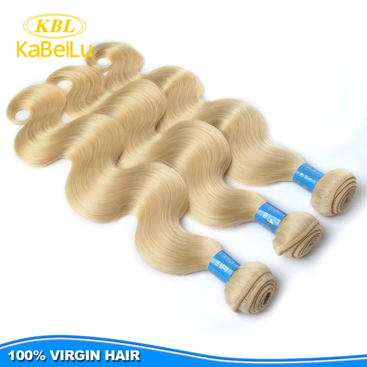 New Style Ash Blonde Hair Weaves 36 Inch Blonde Hair Extensions