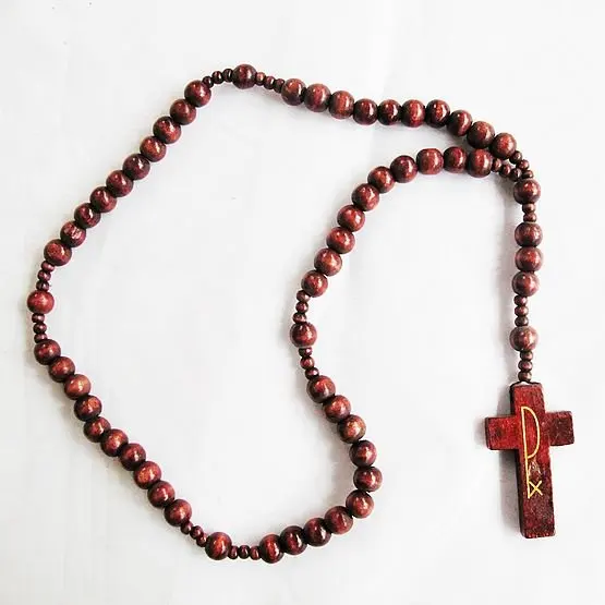 Catholic Gifts Wholesale Wooden Religious Rosary Necklace Buy Rosary