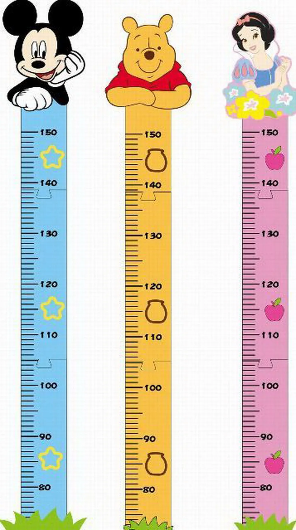 New Design Kids Growth Chart Height Measurement Wall Sticker Buy
