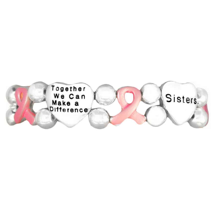 personalized pink ribbon