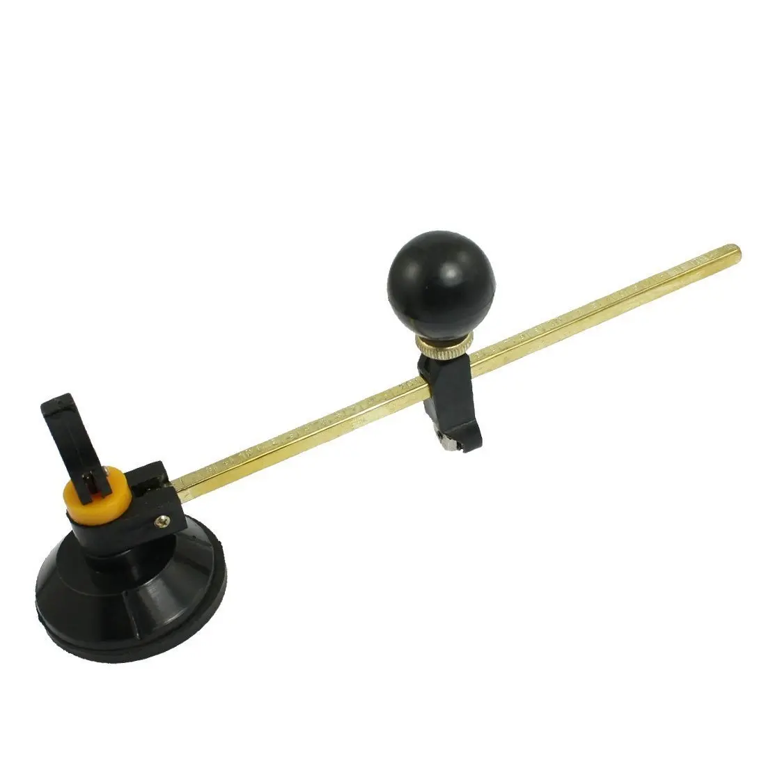 GBSTORE 15.7" Long 6 Wheels Adjustable Compasses Type Glass Circle Circular Cutter
