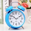 Fashion simple personality creative mute super loud alarm clock student children double bell clock