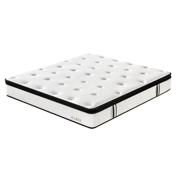 China Factory 2018 New Euro Pillow Top Pocket Spring Mattress