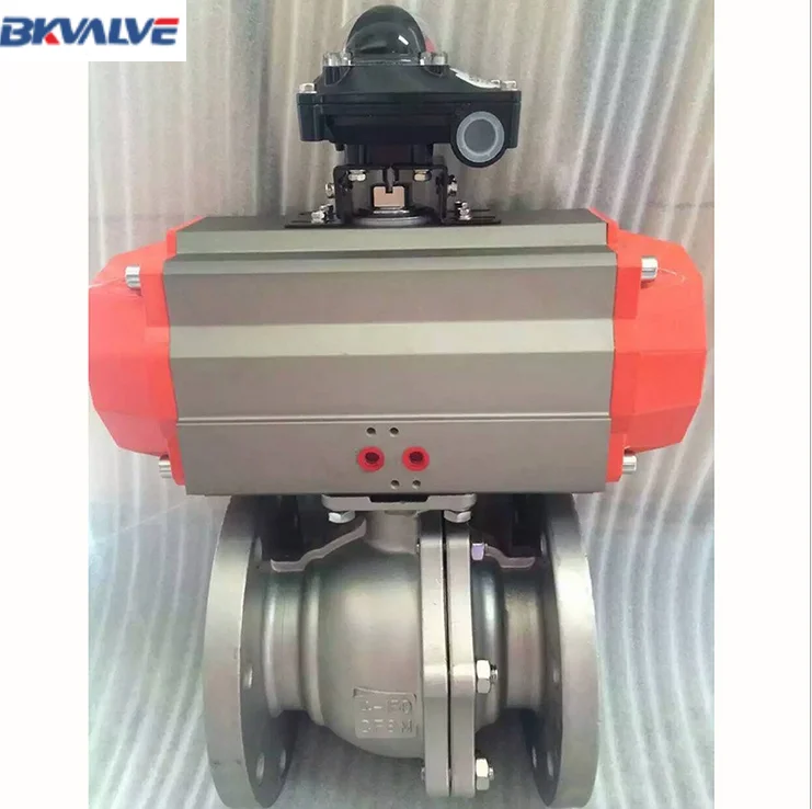 pneumatic flange ball valve