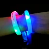 New Fashion Plastic Custom Your Own Logo Colorful Led Bracelet
