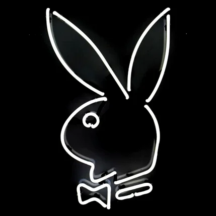 Bunny Neon Sign - neon white aesthetic roblox logo
