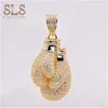 Fashion gift birthday gold boxing glove charms pendant lucky charm buy jewellery online uk
