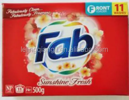 fab laundry powder
