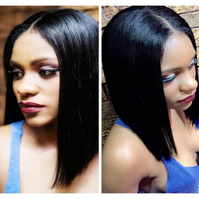 Hotsale brazilian lace front long bob wig &full lace wig