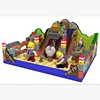 New builder theme bouncer castle inflatable,giant inflatable bouncer with slide,inflatable bouncer jumpers with slide on sale