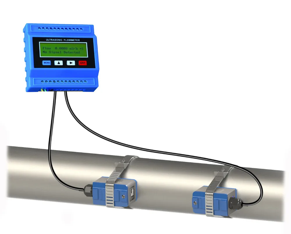 TUF-2000M Low Cost Clamp On Flow Meter Ultrasonic, View Flow Meter ...