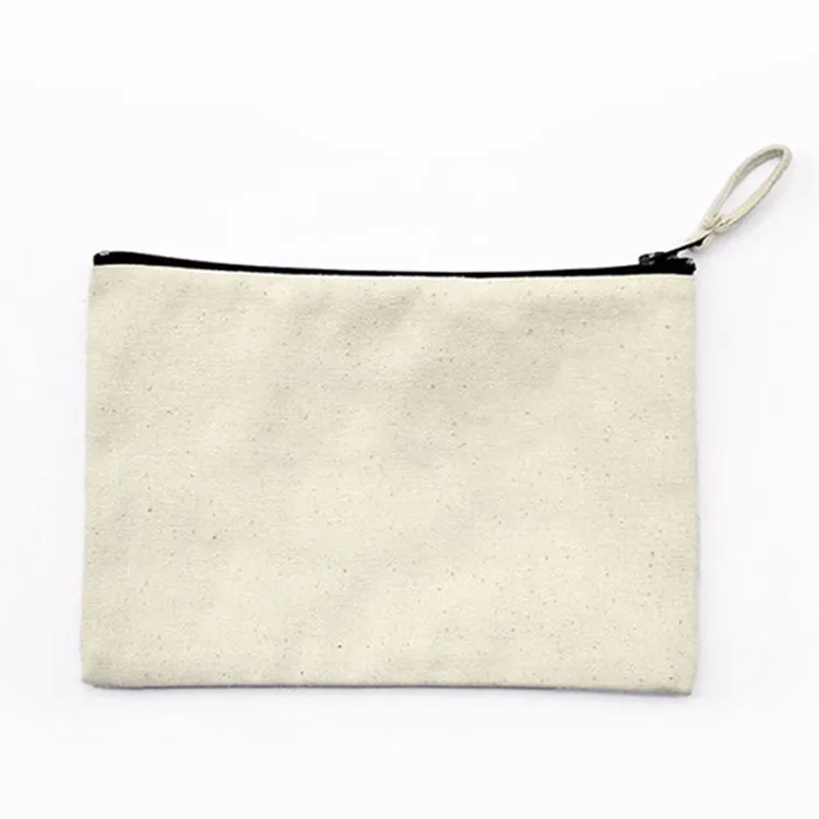 plain white pencil case