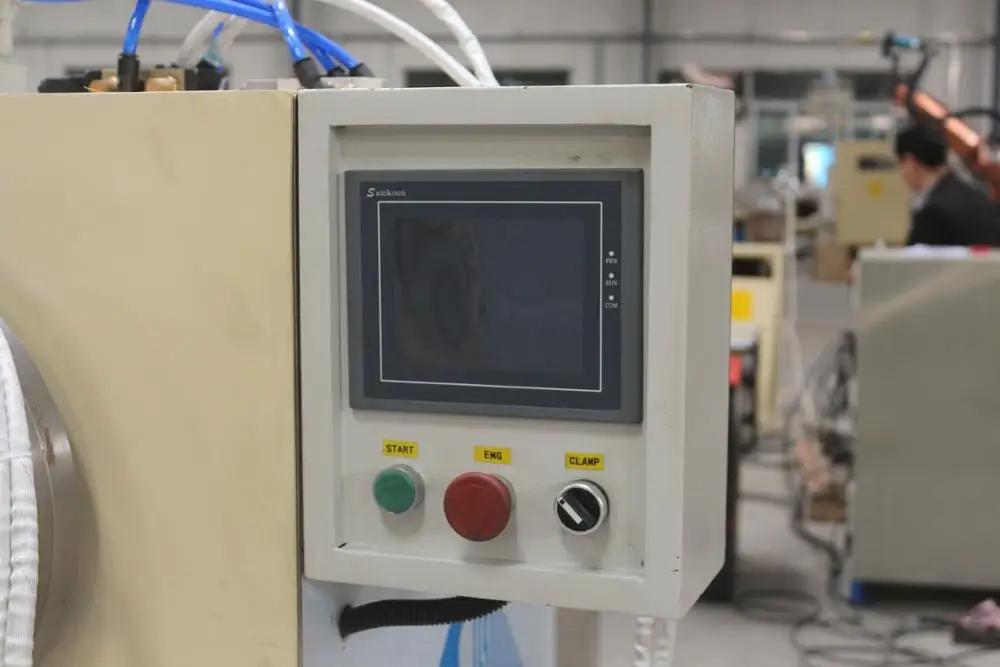 Hwashi Automatic Circular MIG Welder, Round Steel Tube Seam Welding