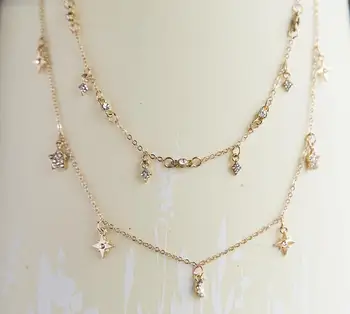 sun moon stars necklace