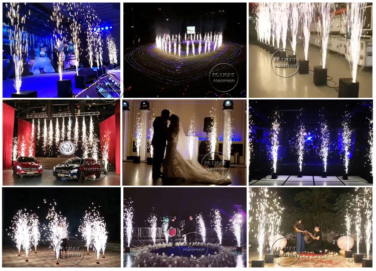 spark fireworks machine