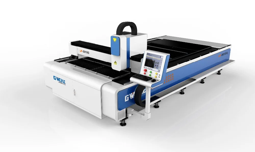 G.WEIKE fiber laser cutting machine with Air compressor LF3015C, View ...