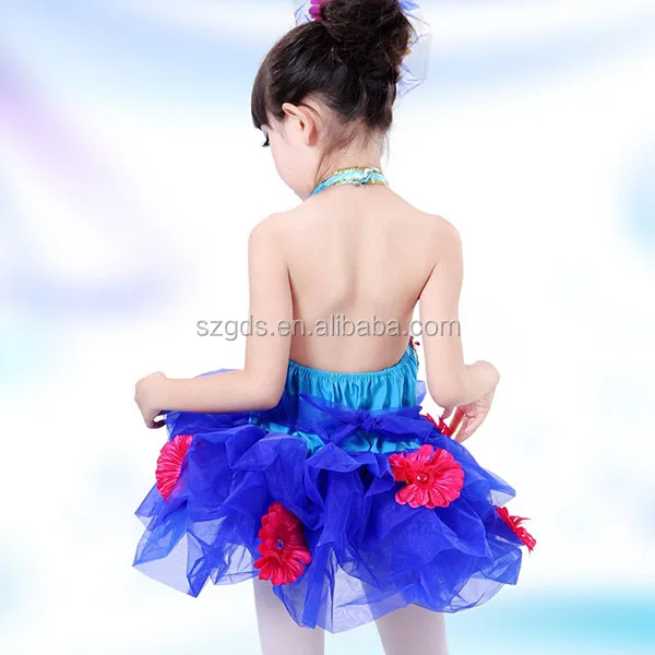 New Design Little Girl Dance Costumes Child Performance Wear Costume