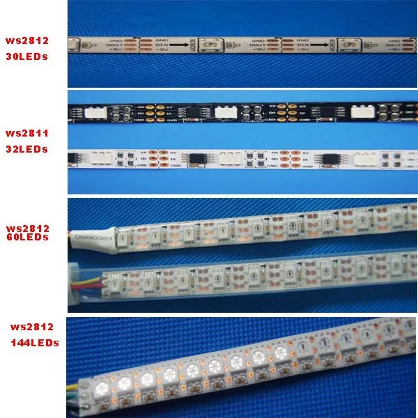 WS2812 Flexible Light Bar LED Strip Light 10 High-brightness 2020 Lights