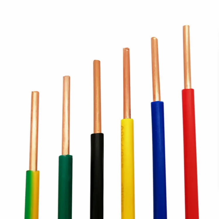 High Quality Ul 1015 600v Single Core Bare Copper Electric Wire And