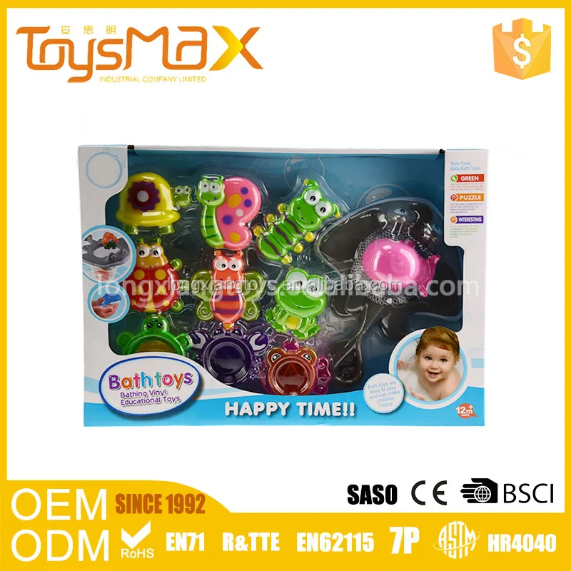 New Products Non-Toxic Kids early learning Waterproof foam bath toy