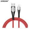 Joyroom new 1.2m 2.4A 8 pin usb data line light charging cable for iphone led cable