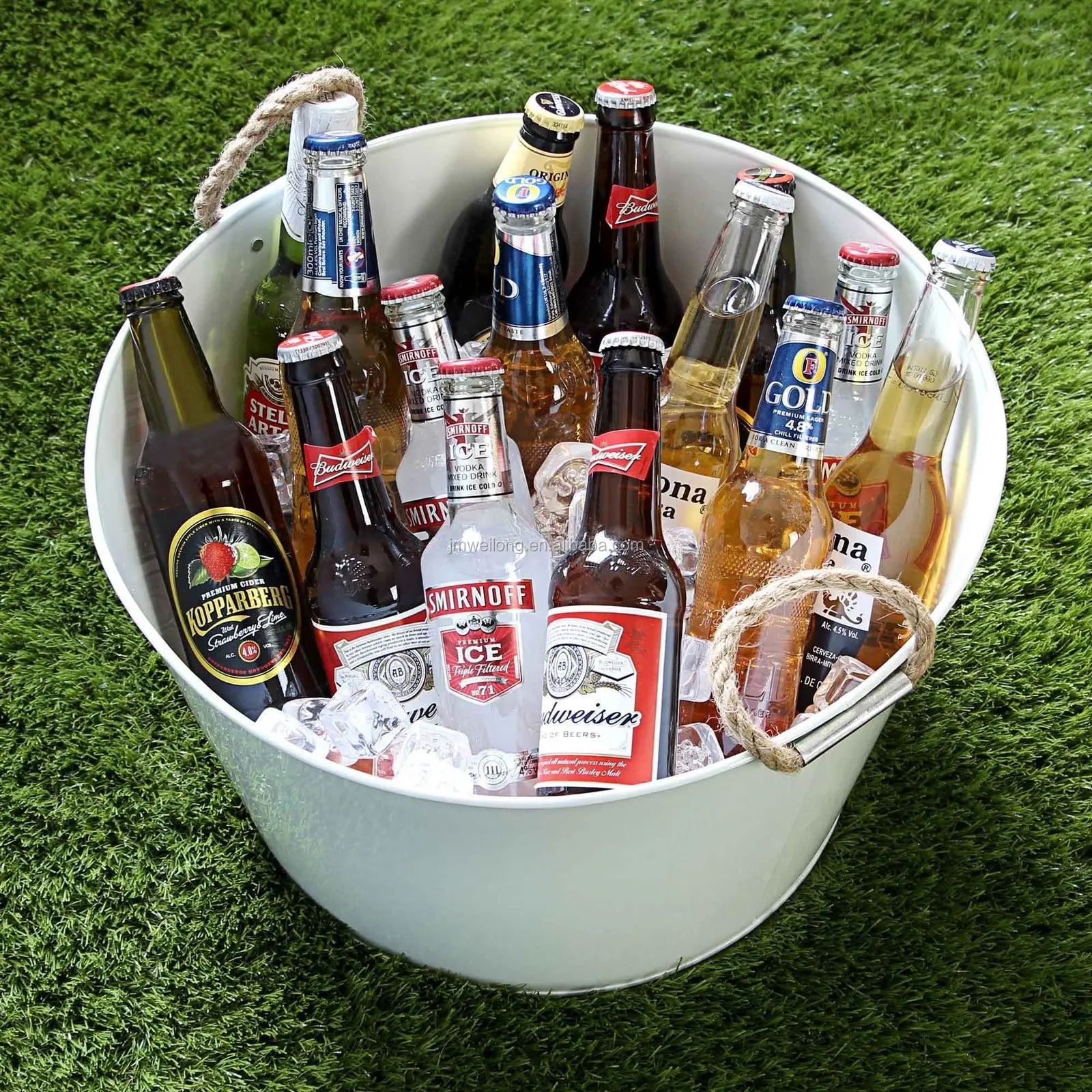 LTR LARGE PARTY BUCKET BEER FLEXI STORAGE TUB 40 LITRE DRINKS 