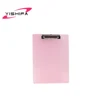 A4 size colorful folding clipboard display clip writing board