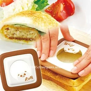 Jepang pemotong roti  pembuat sandwich cetakan plastik 