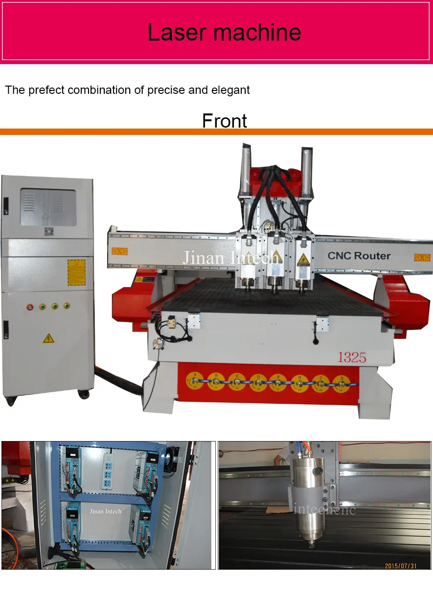 Steady performance LFM1325 marble cnc router