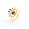 Latest Eye Devil Ready To Shipped Colorful Ring