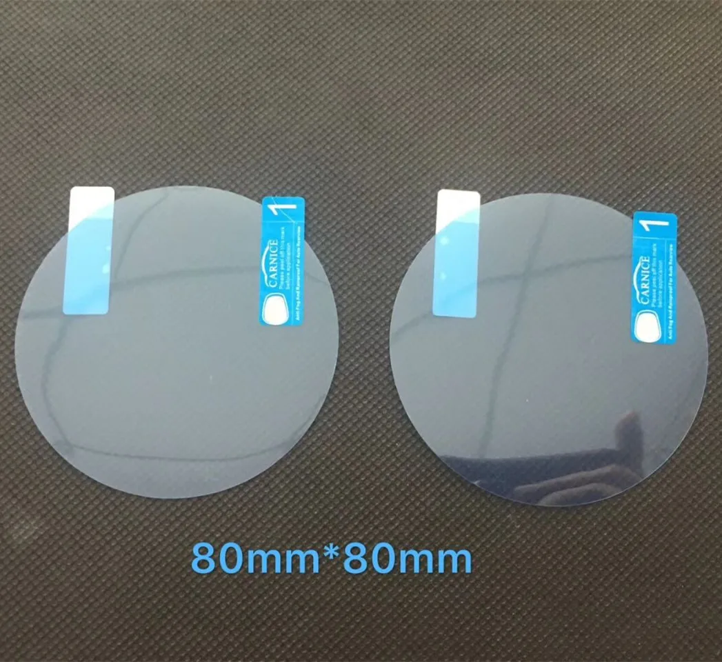 Newest 2pcs Car Anti Fog Film Antiglare Anti Mist Antiscratch