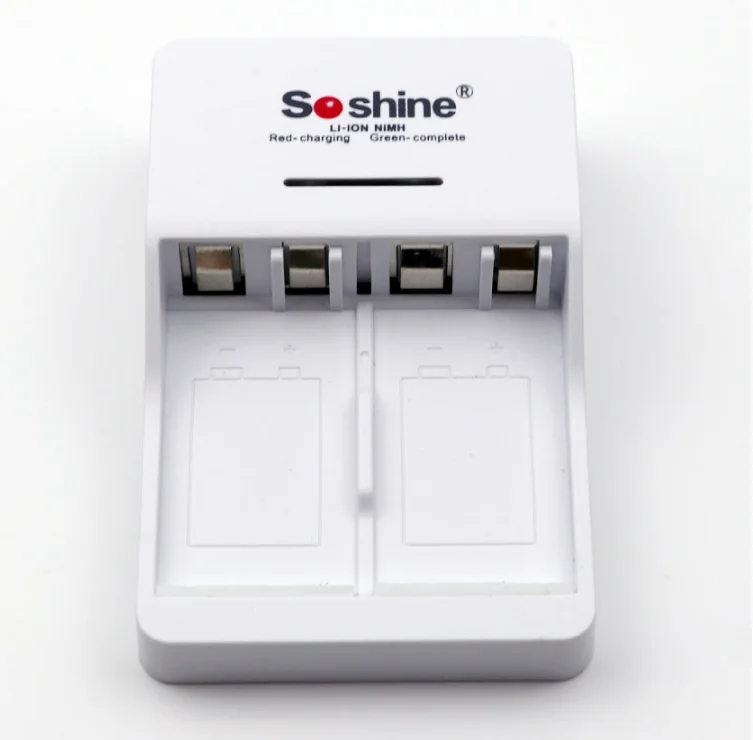 Soshine V1(Ni) 9V Li-ion Ni-MH Rechargeable battery charger