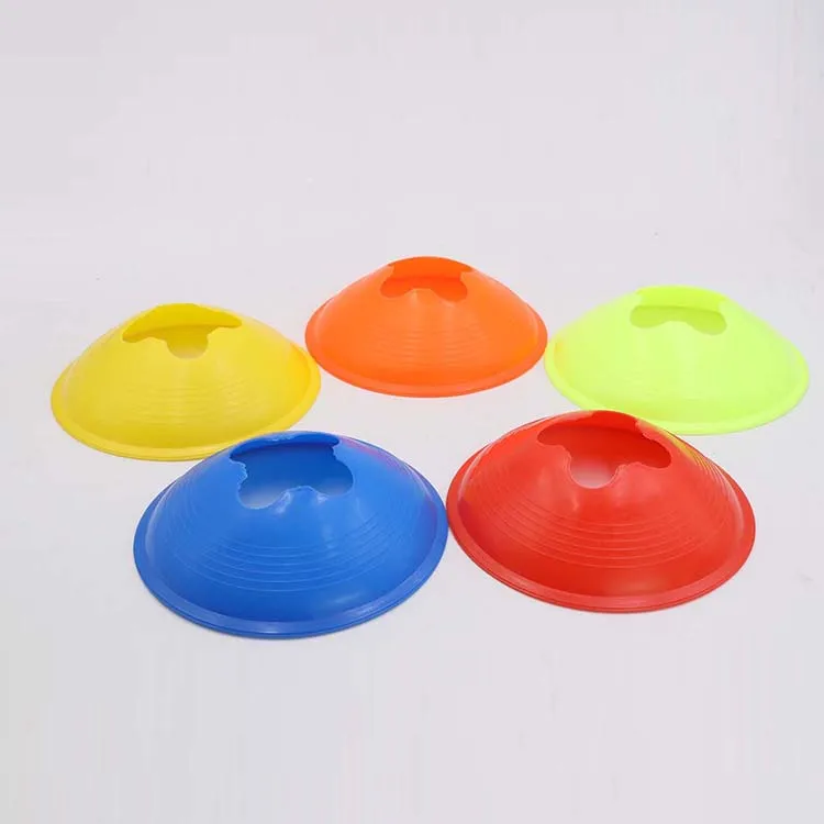 Flower Soccer Disc Thick Outdoor Training Equipment Plastic Durable Disc Flexible Football Marker