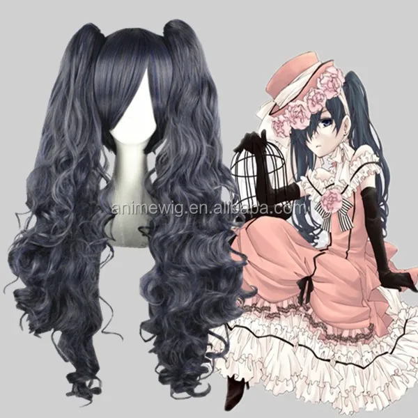 anime ponytail wig