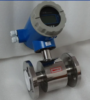 Intelligent Digital Display Electromagnetic Flowmeter - Buy Industrial ...