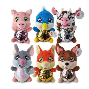 sequin soft toy