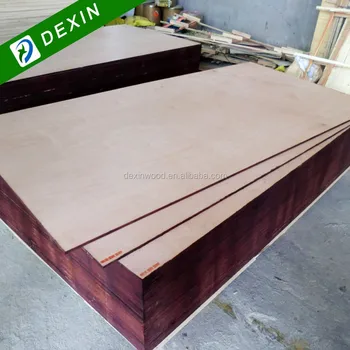 phenolic 18mm okoume marine plywood board for making boat