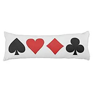 Buy Funny Body Pillow Cover For Adults Card Player Custom Body